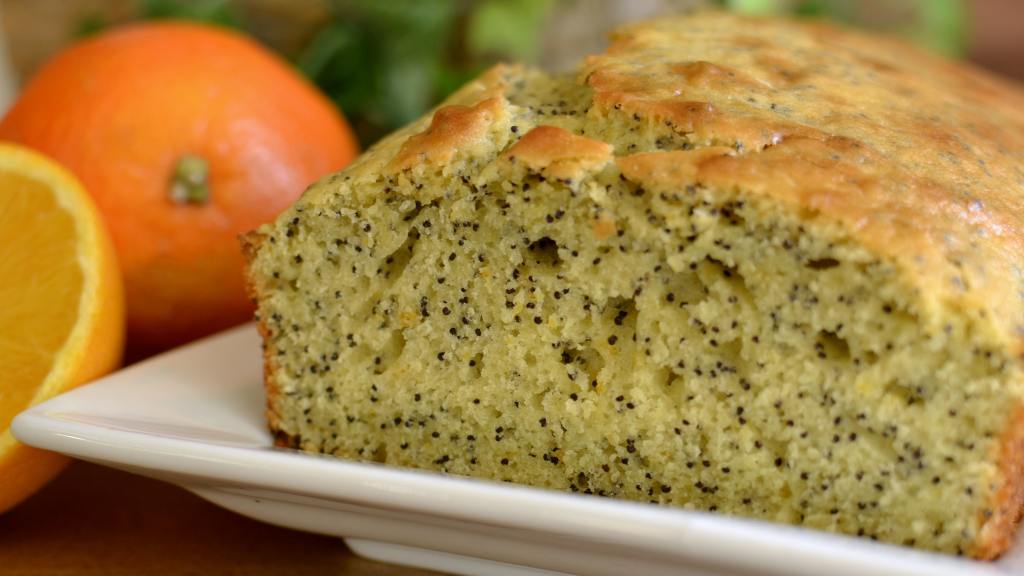Orange and Poppy Seed Quick Bread Recipe