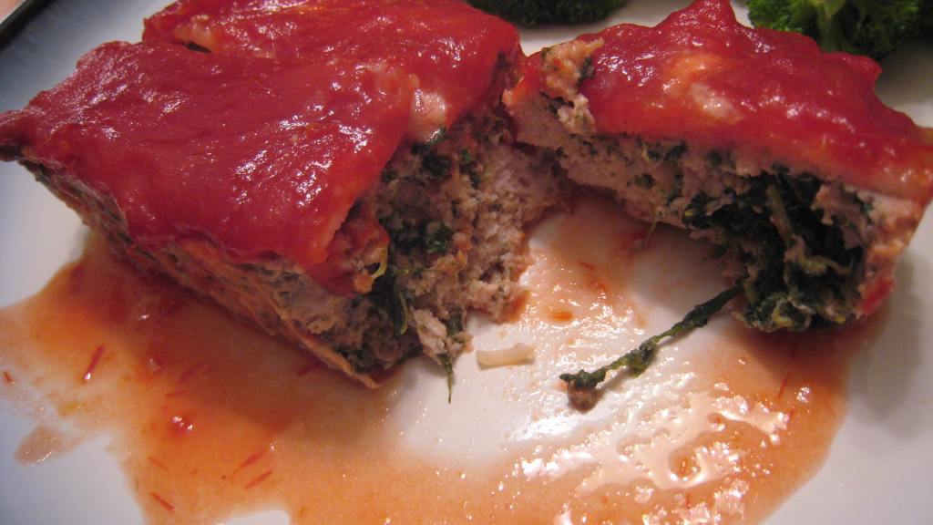 Turkey Meatloaf With Spinach and Bacon created by yogiclarebear
