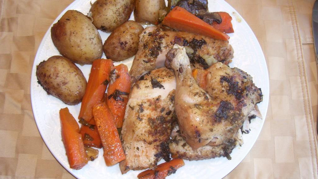 Crock Pot Braised Chicken With Vegetables Recipe