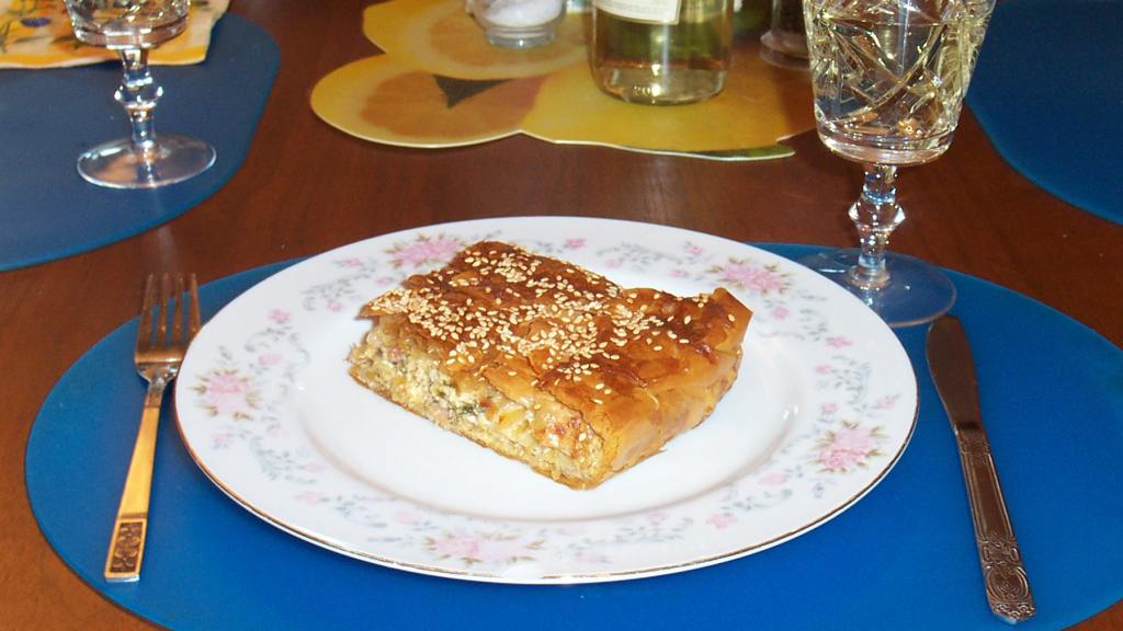 Melitzanopita (Greek Pie Using Eggplant (Aubergine) ) created by Irmgard