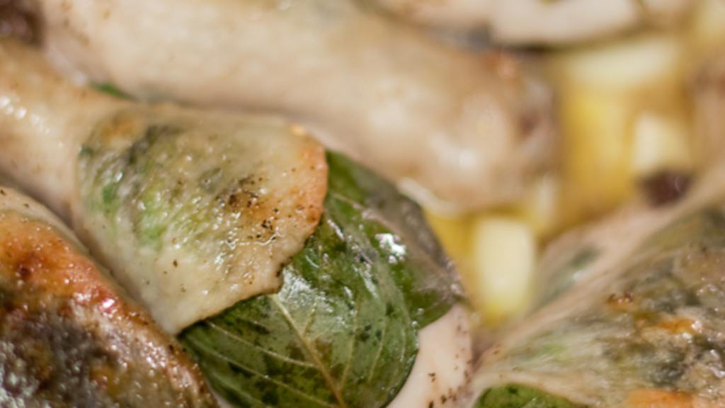 Roast Chicken Legs With Basil and Garlic-Core Ww Friendly created by strochka