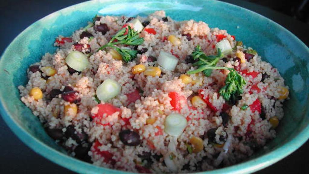 Couscous Corn and Black Bean Salad created by Kumquat the Cats fr