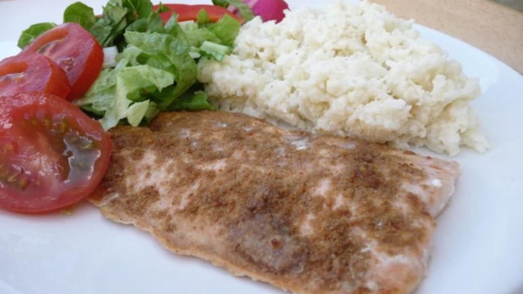 Indian-Spiced Roast Salmon created by Tea Jenny