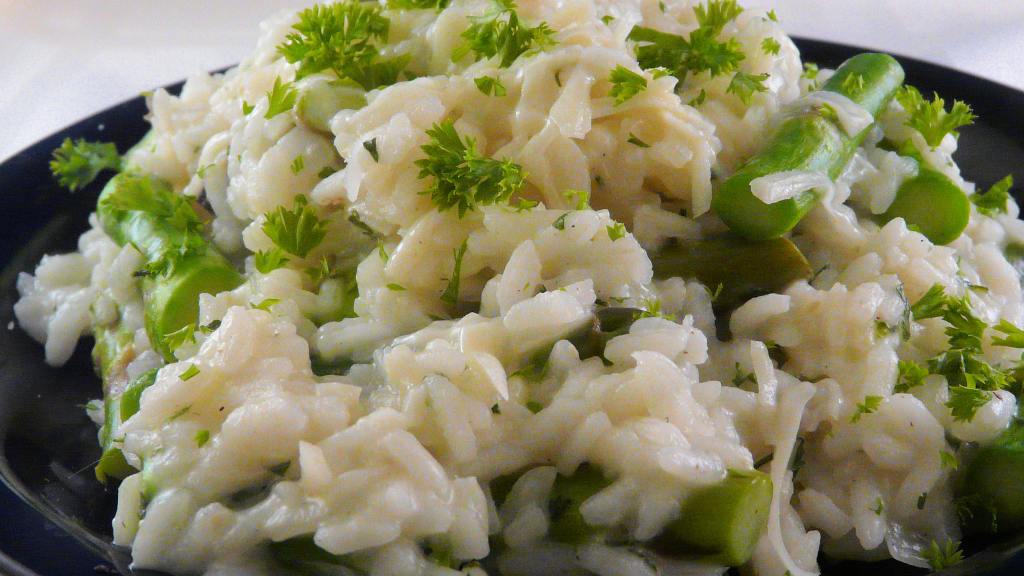 Fresh Asparagus Risotto Recipe