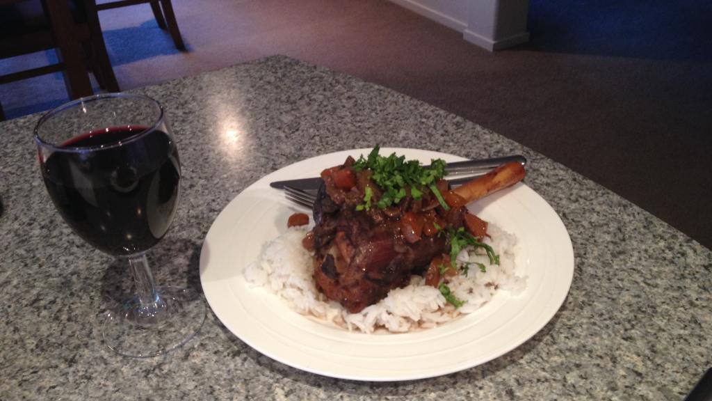 Braised Lamb Shanks With Garlic and Rosemary (Crock Pot) Recipe