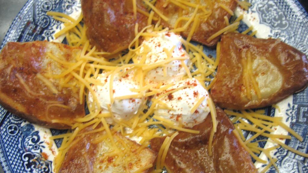 Ovenrack Baked Potatoes Recipe