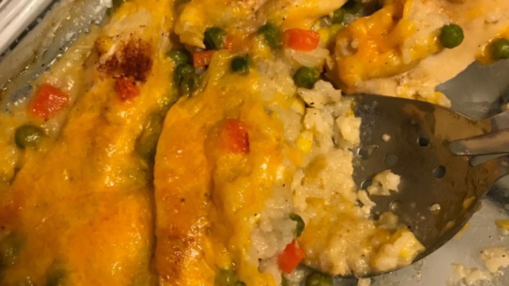 Campbells Cheesy Chicken & Rice Casserole Recipe - Food.com