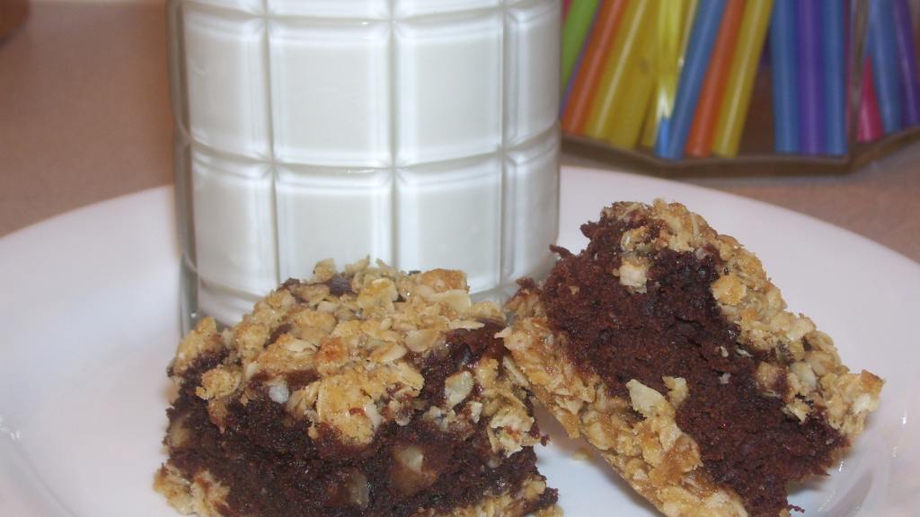 Oatmeal Brownies created by Chef Mommie