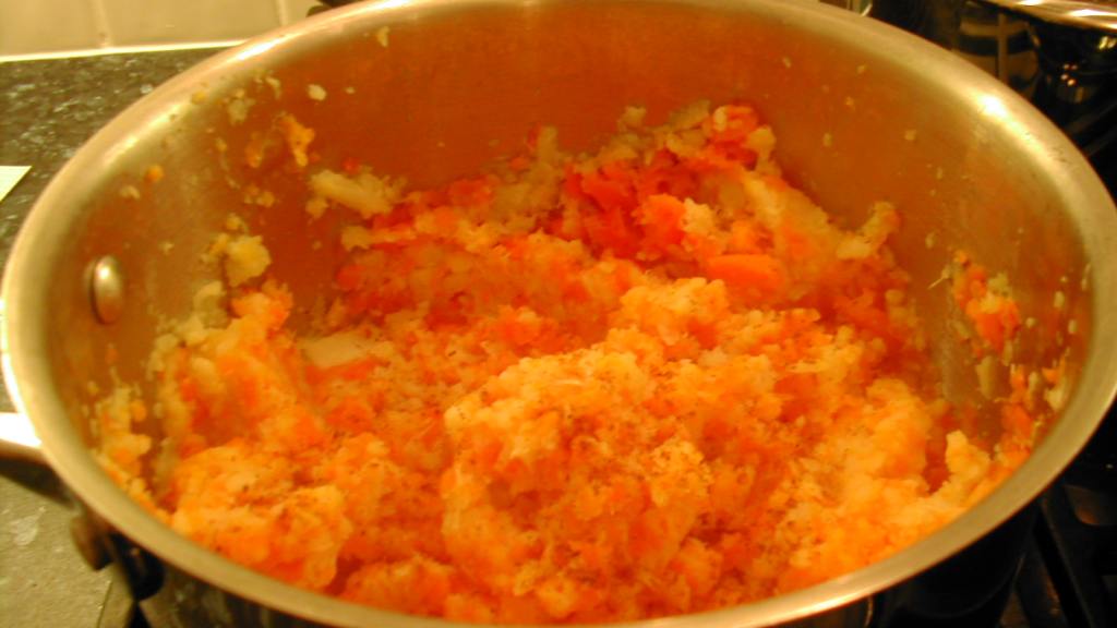 Dublin Vegetables (Mashed Carrot and Parsnip) Recipe