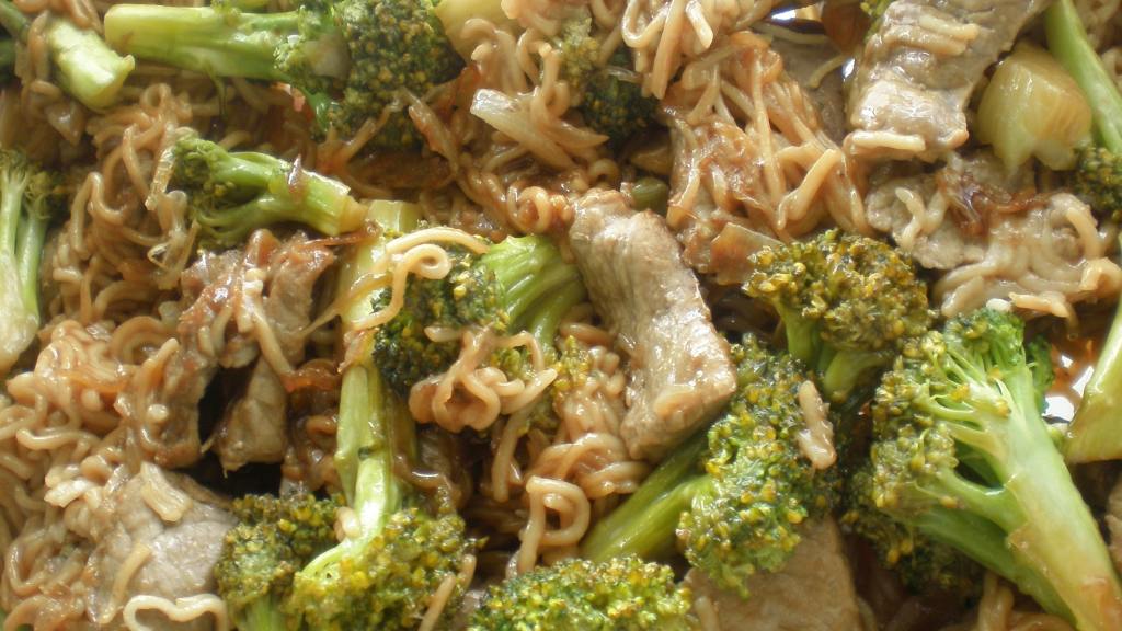 BeefBroccoli Lo Mein Recipe