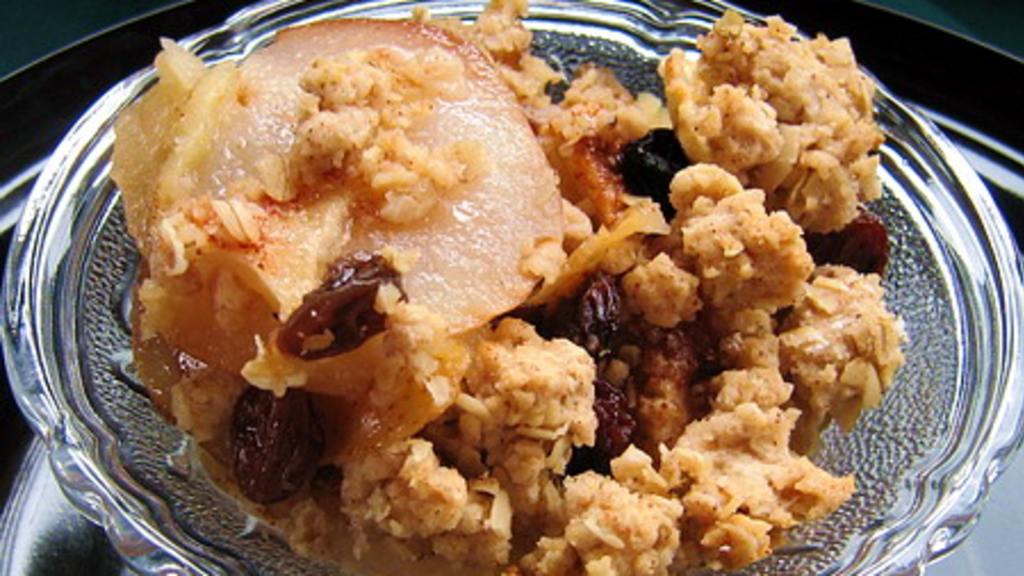 Apple and Pear Crumble Recipe Food com
