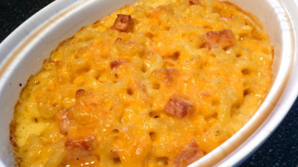 Baked Macaroni and Cheese With Ham created by Outta Here