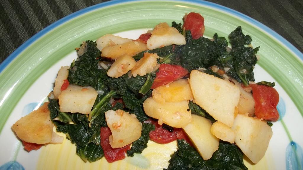 Winter Greens and Potatoes created by rpgaymer