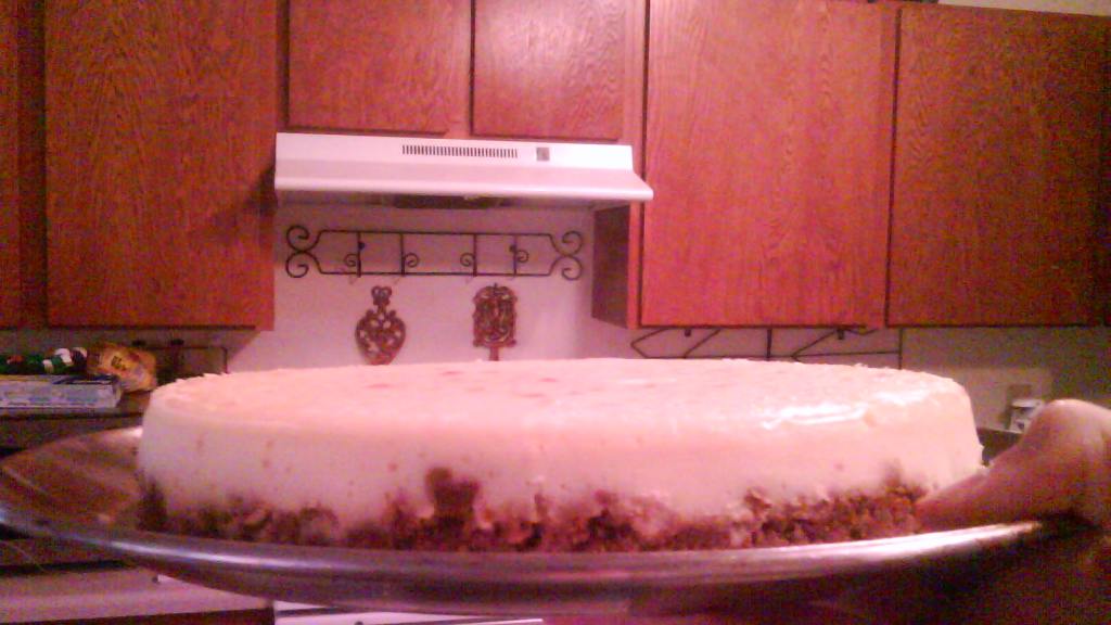 Alton Brown's Sour Cream Cheesecake Recipe