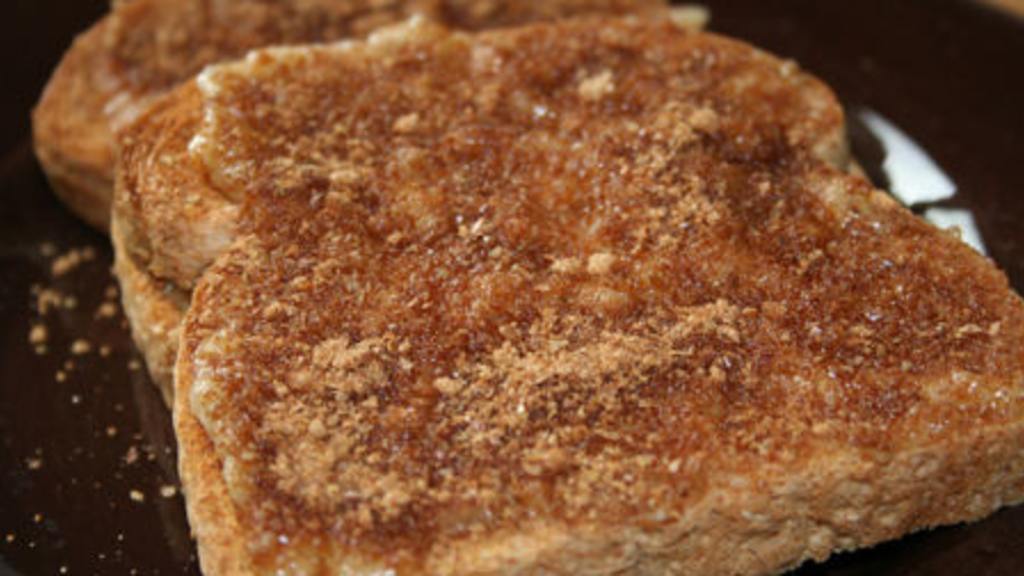 Healthy (Believe It!) Cinnamon Toast Recipe