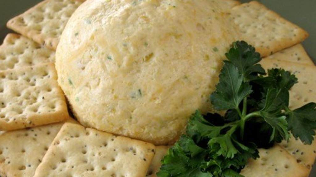 Green Chili Cheese Ball created by Calee