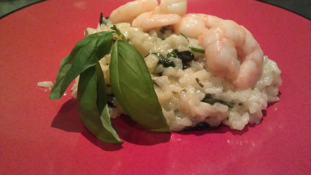 Lemon Risotto With Grilled Tiger Shrimp created by Satyne