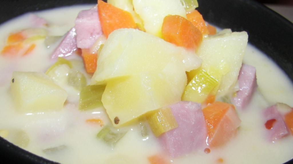 Potato Leek Soup created by Baby Kato