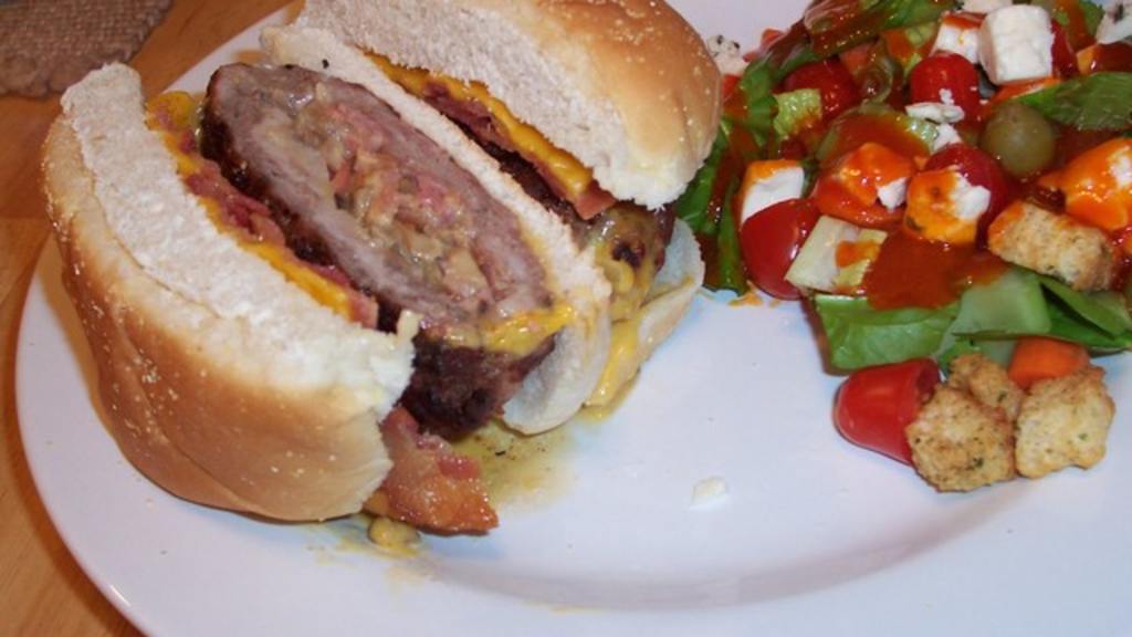 Bacon Stuffed Burgers Recipe - Food.com