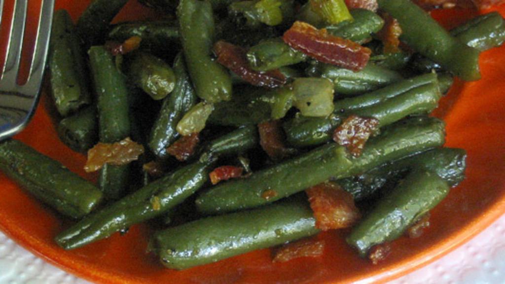 Garlic Onion Green Beans Recipe