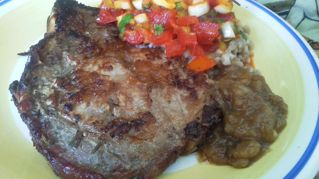 Grilled Pork Tenderloin With Gingered Jezebel Sauce Recipe