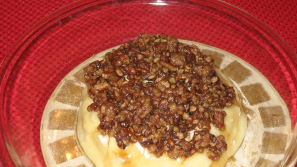 Brandy Nut Brie Recipe
