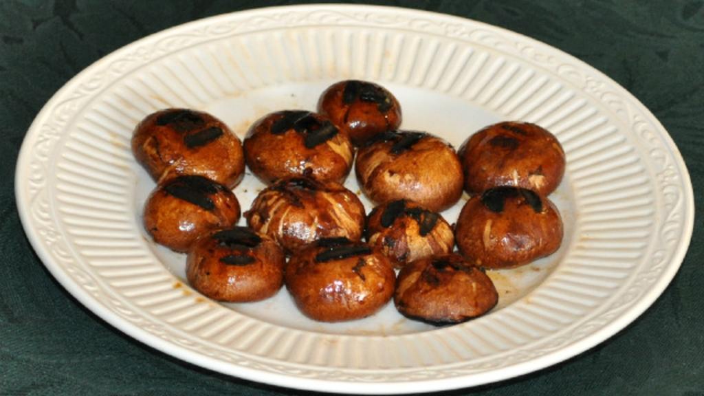 GingerMarinated Grilled Portabella Mushrooms Recipe