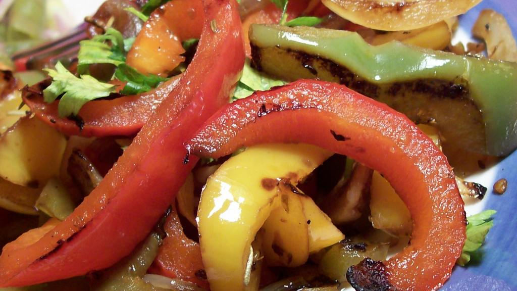 Christmas Sauteed Bell Peppers created by Sharon123