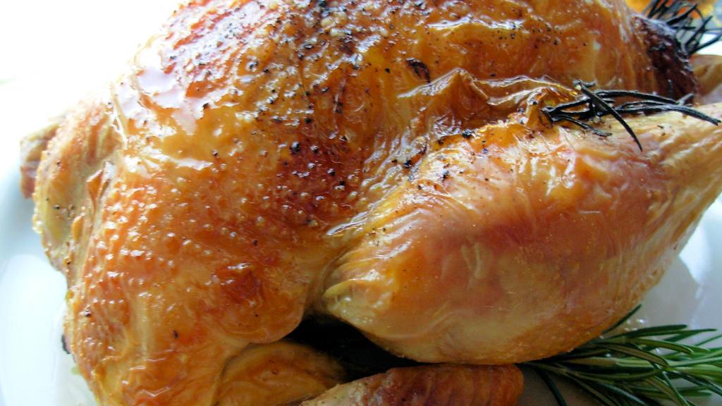 Roast Chicken With Grand Marnier Glaze created by French Tart