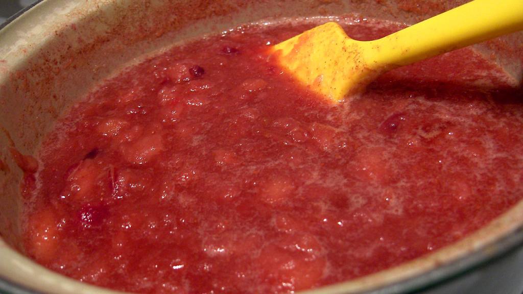 Cranberry Applesauce - No Sugar Added created by Derf2440