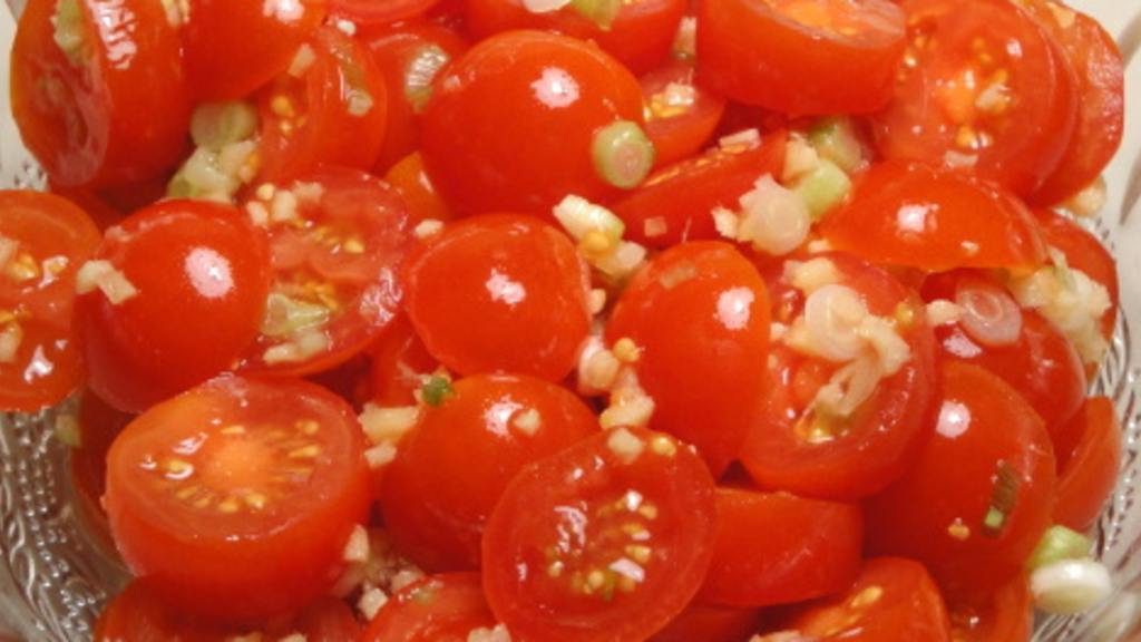 Ginger-Tomato Salad created by Debbwl