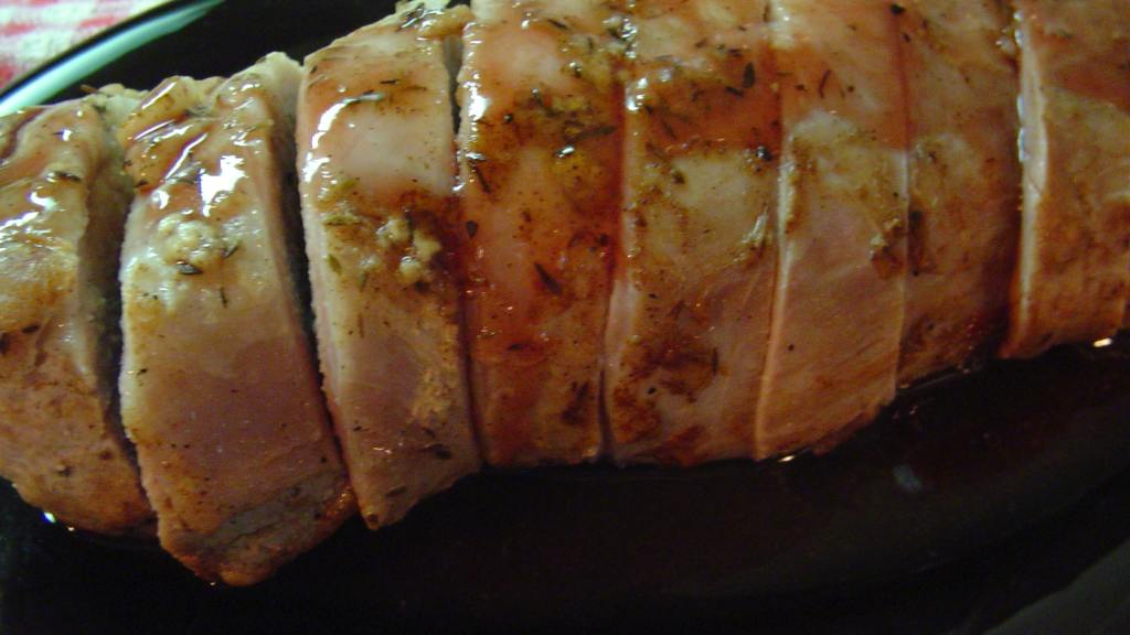 Juicy Herbed Pork Loin With Currant Sauce created by CountryLady