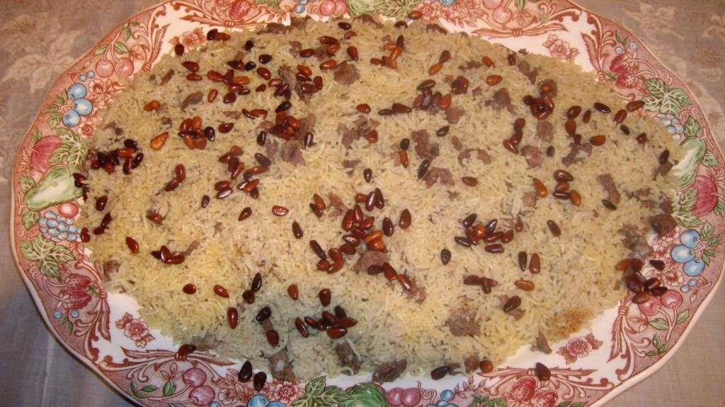 Arabic Style Rice With Lamb Meat created by Hommus