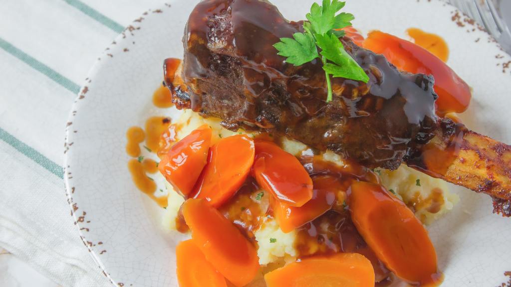 SlowCooked Braised Oven Short Ribs Recipe