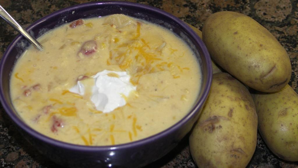 Nacho Potato Soup created by Juenessa