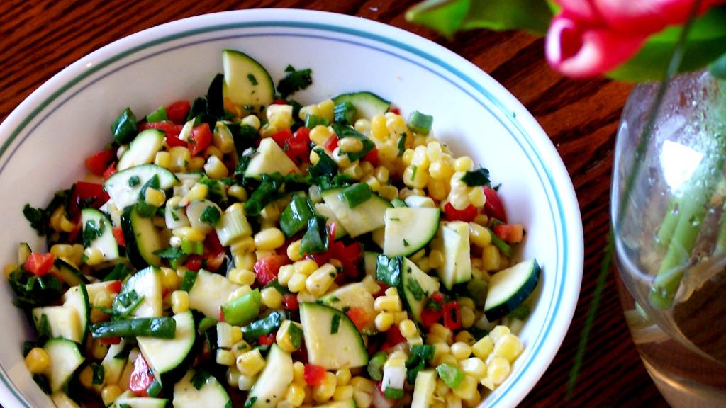 Picnic CornZucchini Salad Recipe