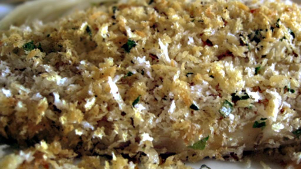 Flounder Fillets With Panko Bread Crumbs Recipe