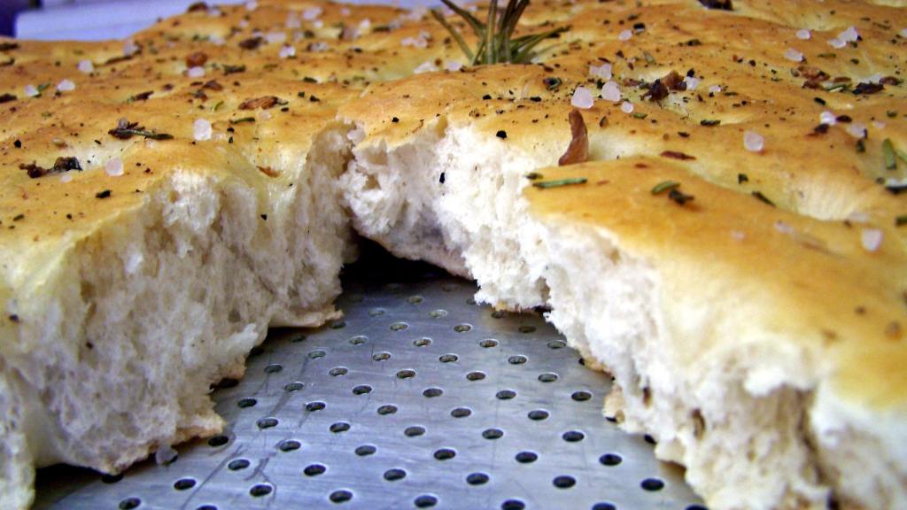 Roasted Garlic Rosemary Focaccia Recipe