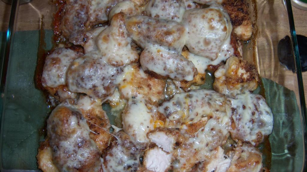 Chicken with muenster cheese Recipe