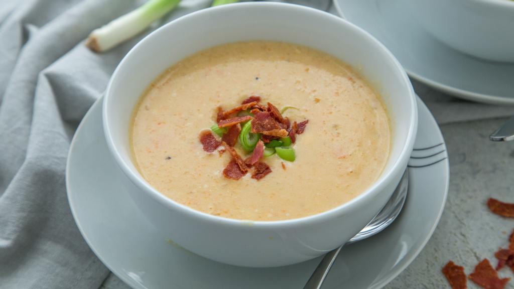 Savory Cheese Soup (Slow Cooker) Recipe
