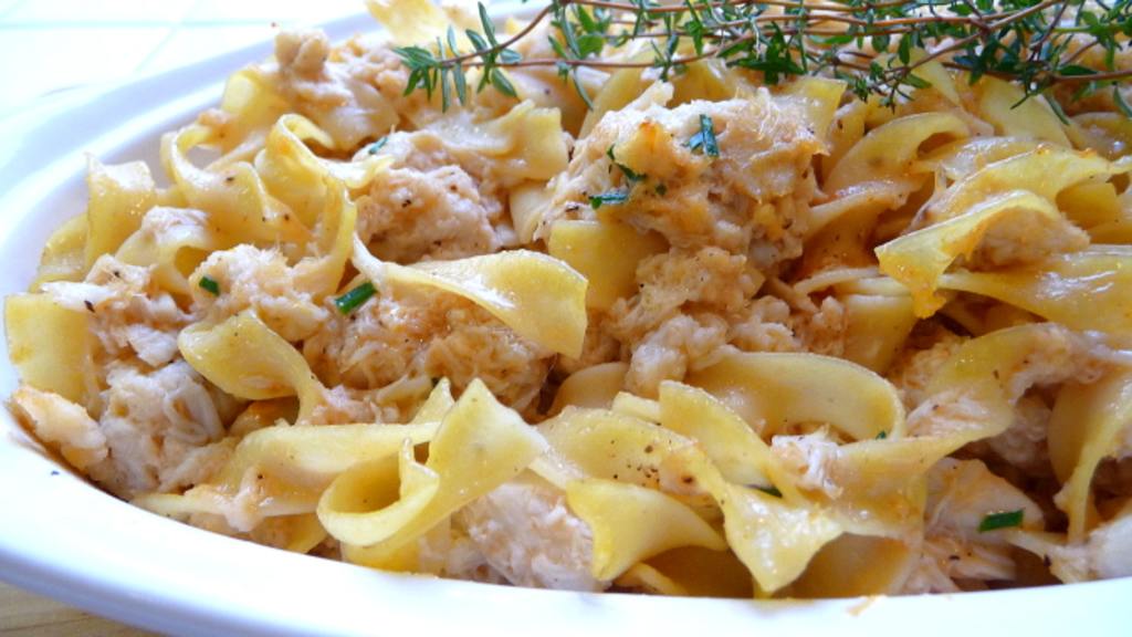GrownUp Tuna (Now Crab) Casserole Recipe