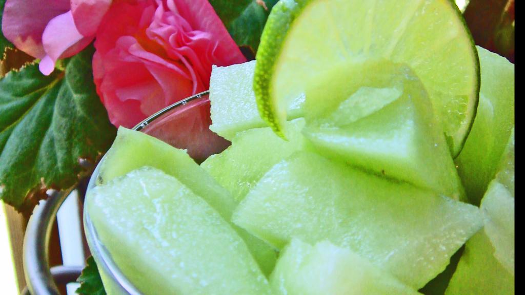 Honeydew Melon With Lime Juice created by Bev I Am