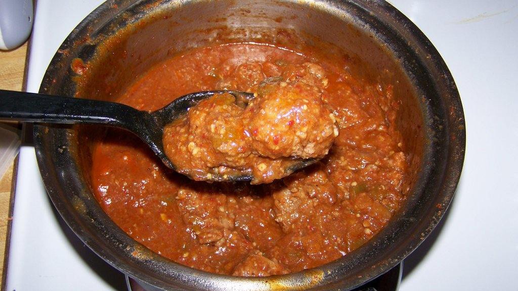 Super Spicy Garlic Meatballs Recipe