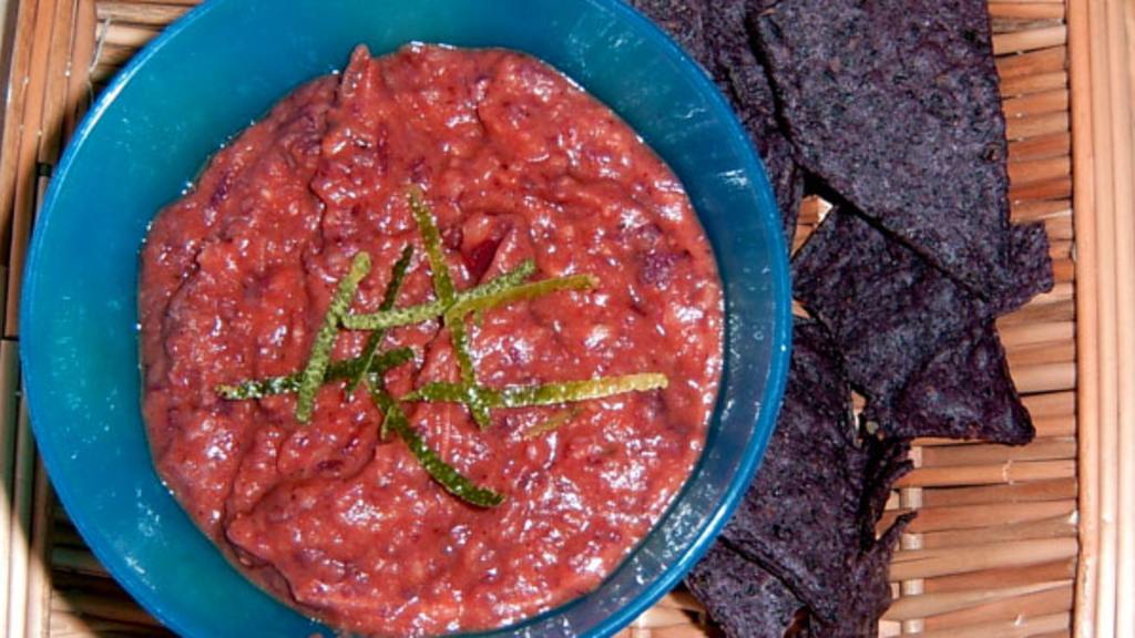 Red Kidney Bean Dip Recipe