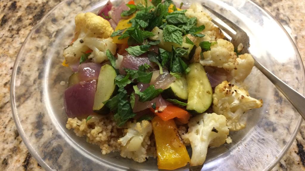 Mediterranean Roasted Vegetable Couscous created by Alison B.