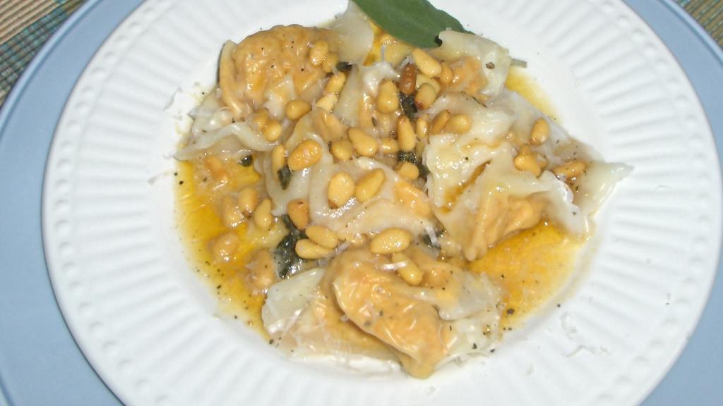 Butternut Squash Tortellini With a Brown Butter Sage Sauce and A Recipe