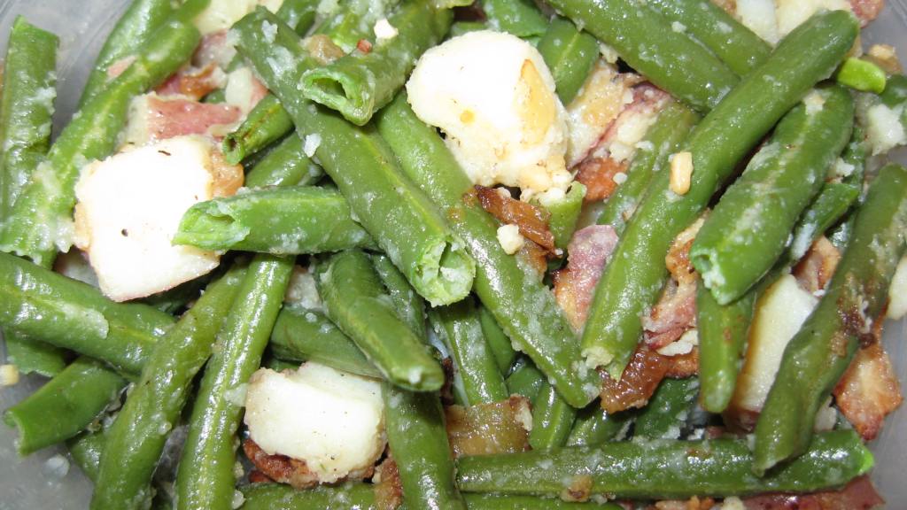 Green Beans, Bacon and Potatoes created by Papa D 1946-2012