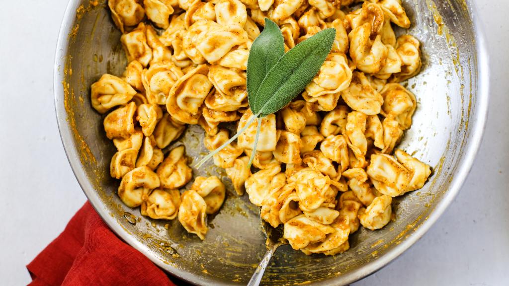 Tortellini With Pumpkin Sage Butter Recipe