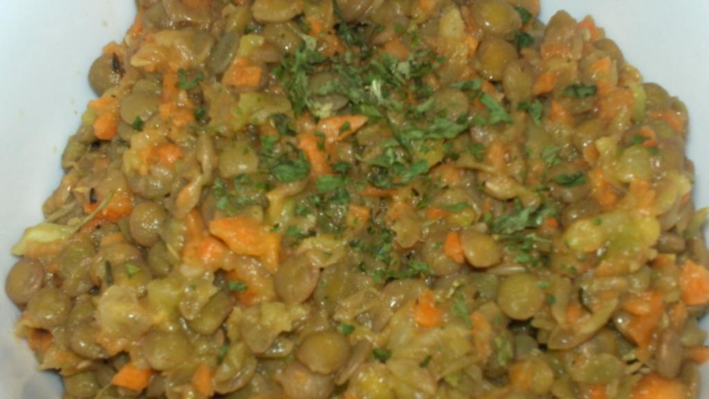 Crunchy Lentil Salad created by Alskann
