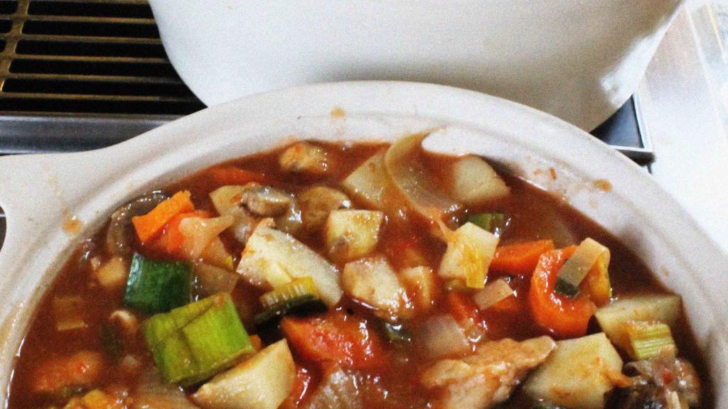 Vegetable Hotpot Recipe